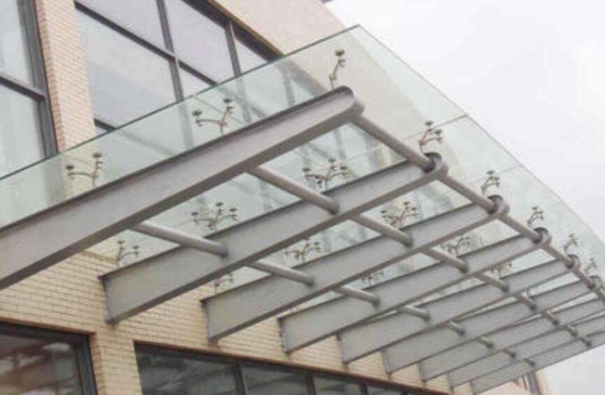 玻璃雨棚 玻璃雨棚